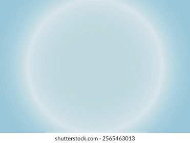 Radial cool gradient background from blue to white