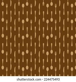 Radial cutlery menu background