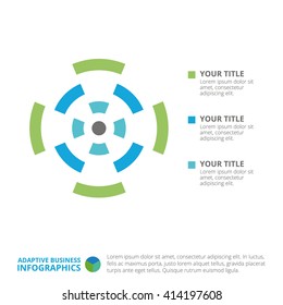 Radial Diagram Template 1