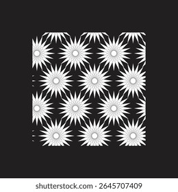 Padrão de Estrela Isométrica Isométrica Isométrica Radial Geometric Star
