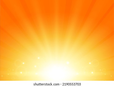 Radial glowing light background vector