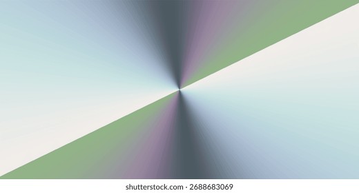 A radial gradient abstract background with subtle color transitions from light blue to green and purple hues meeting at a central point.
