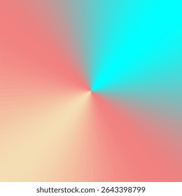 A radial gradient background, with colors emanating outwards from a central point.