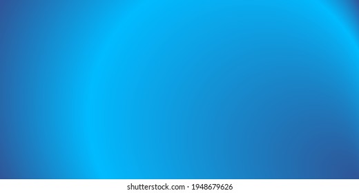 Radial gradient blue color background. Vector illustration
