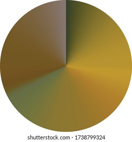 Radial gradient color background. Vector illustration.