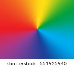 Radial gradient rainbow background. Vector illustration.