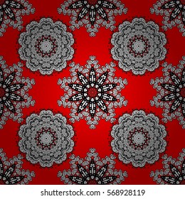 Radial gradient shape. Mandalas background. Colorful elements. Vector illustration texture.