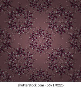 Radial gradient shape. Pastel vintage pink and purple seamless pattern. vector illustration texture.
