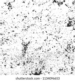 Radial halftone texture black and white