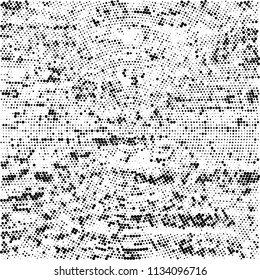 Radial halftone texture black and white