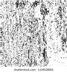 Radial halftone texture black and white