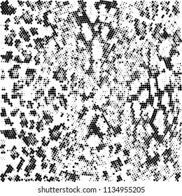 Radial halftone texture black and white