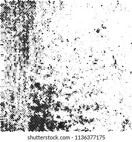 Radial halftone texture black and white