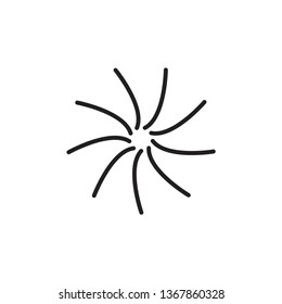 radial icon template