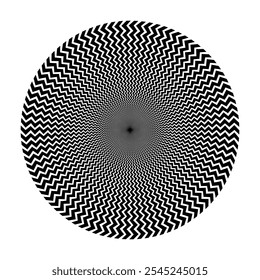 Radial illusion geometric circular patterns are mesmerizing designs that create the appearance of depth and movement through intricate arrangements of circles and shapes.