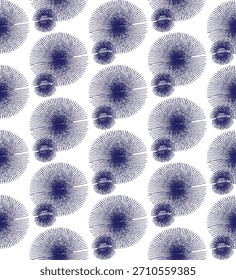 Patrón de círculo de ráfaga de tinta radial