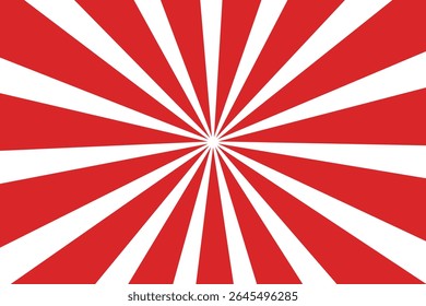 Radiale lijn achtergrond rood en wit