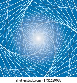 Radial line with color background.