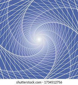 Radial line with color background.