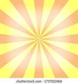 Radial line with color background.