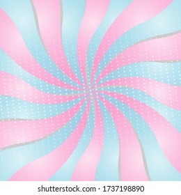 Radial line with color background.