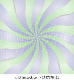 Radial line with color background.