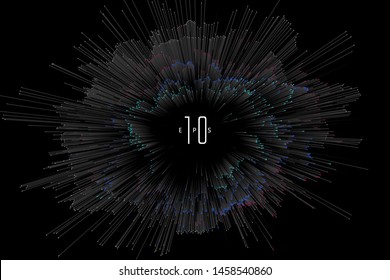 Radial lines, Abstract background,Vector Graphic Design.