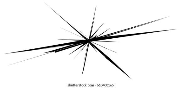 Radial lines abstract explosion effect