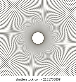 Líneas radiales como fondo solar abstracto. Geometría de líneas de arte.