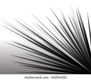 Radial lines burst, explosion element w/ transparency - Irregular, asymmetric radiating lines.