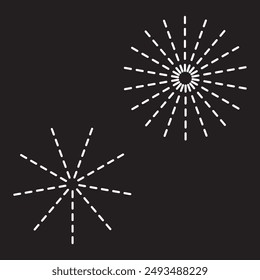 Radial lines with in a circle. Rotating lines in spiral form. Vector monochrome illustration. Starburst round Logo. Spiral vector design element. Sunburst . design eps 10