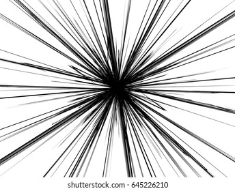 radial lines circular element