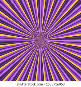 Radial lines colorful background. Explosion vector illustration.