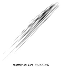 Radial lines in perspective. Comic FX dynamic lines. Firework 3D vanishing lines