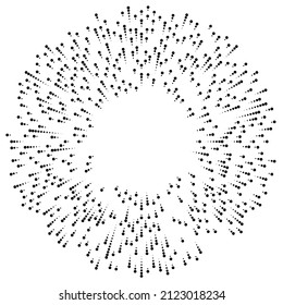 Radial lines radiance, burst, starburst, sunburst effect design element