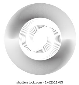 Líneas radiales en forma de espiral para libros de historietas . fuegos artificiales Fondo de explosión . Ilustración vectorial. Starburst
 logotipo redondo. Elemento de diseño circular. Resumen Rayos de estrellas geométricas . Salto de sol.