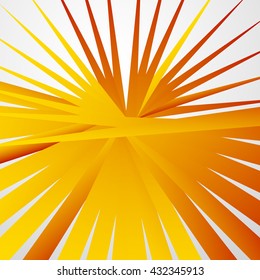 Radial, radiating irregular, grungy lines. Abstract background