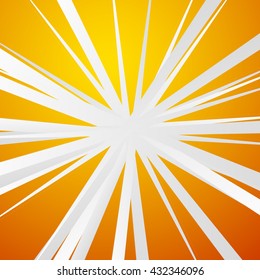 Radial, radiating irregular, grungy lines. Abstract background