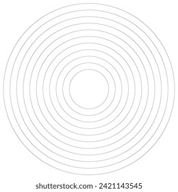 Radial, radiating lines element. circular, concentric circle lines, abstract circle art lines, pattern art line in circle