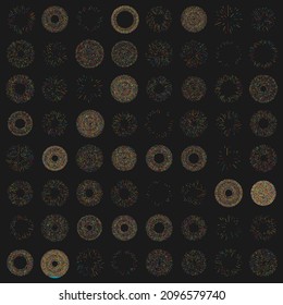 Radial, radiating lines. Radiation, explosion, twinkle, glare and glint effect. Abstract blast, aurora, aura effect design