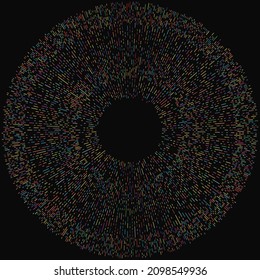 Radial, radiating lines. Radiation, explosion, twinkle, glare and glint effect. Abstract blast, aurora, aura effect design