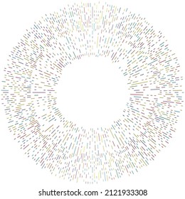 Radial, radiating lines. Radiation, explosion, twinkle, glare and glint effect. Abstract blast, aurora, aura effect design