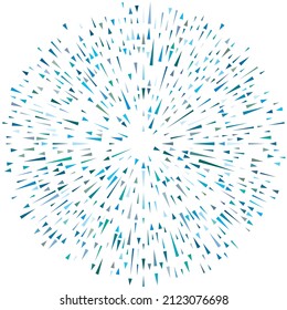 Radial, radiating lines. Radiation, explosion, twinkle, glare and glint effect. Abstract blast, aurora, aura effect design