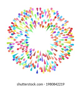 Radial, radiating lines, stripes abstract element for explosion, burst, spread theme