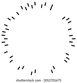 Radial, radiating lines, stripes abstract element for explosion, burst, spread theme
