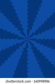 Radial Ray Blue