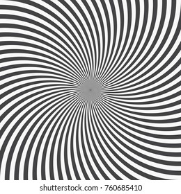 Radial rays background. Retro sunburst background template. Vector illustration