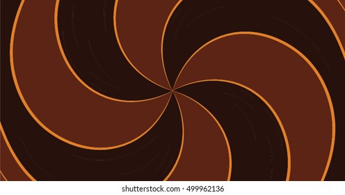 Radial rays vector cartoon background