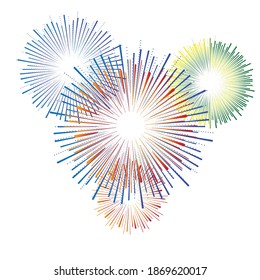 Radial speed Lines in Circle Form for comic books . fireworks Explosion background . Vector Illustration . Starburst
 round Logo . Circular Design element . Abstract Geometric star rays . Sunburst .