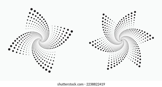 Radial speed lines in circle form for comic books. Fireworks explosion background. Vector illustration. Starburst round Logo. Circular design element. Abstract Geometric star rays.